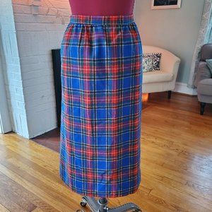 Pendleton 100% wool midi skirt - sz Vintage 12